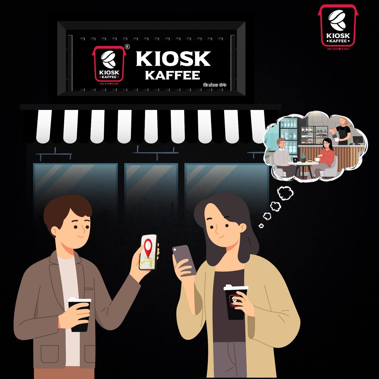 Looking At The Best Coffee Shop For First Date With Your Loved One? Kiosk Kaffee Got You!