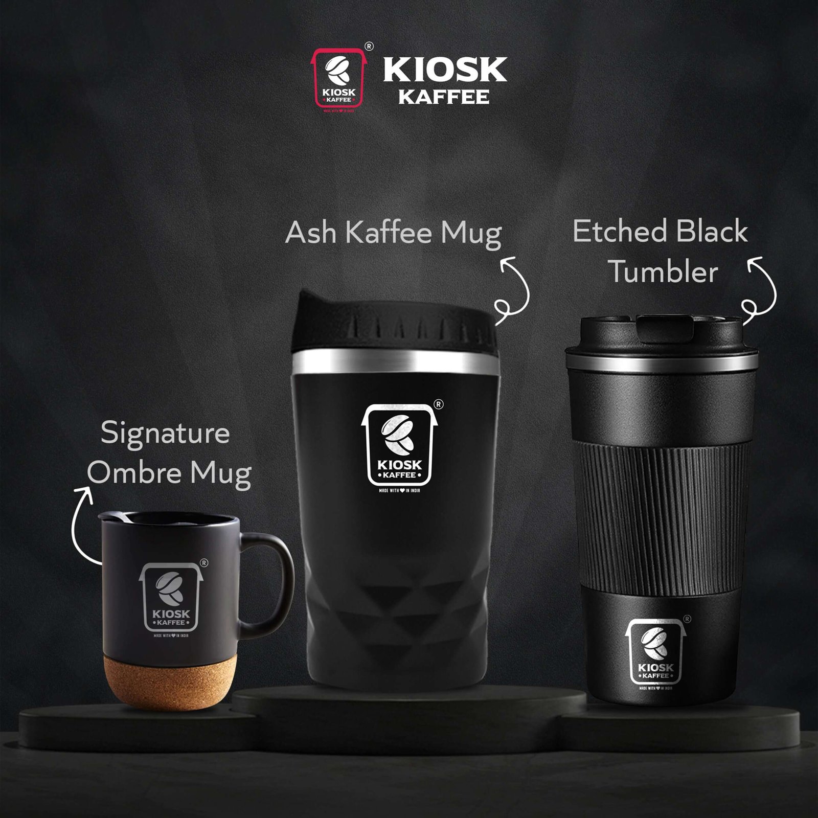 Shop kiosk cup